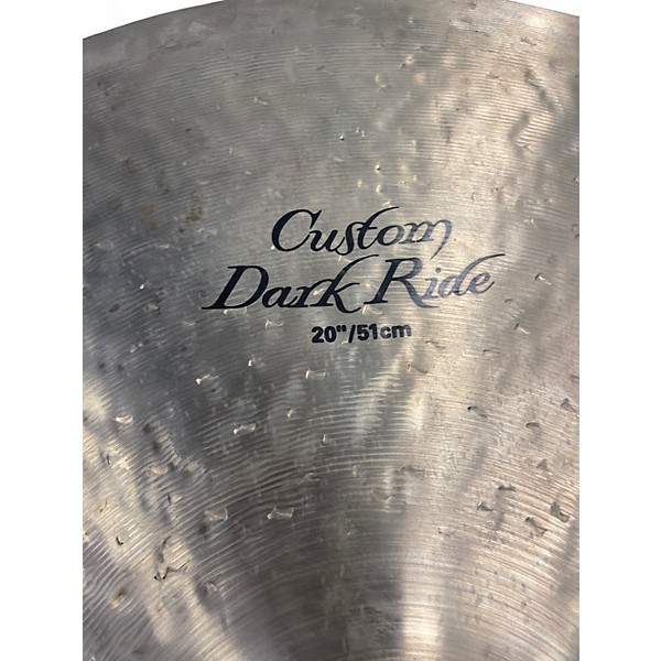 Used Zildjian 20in K Custom Dark Ride Cymbal