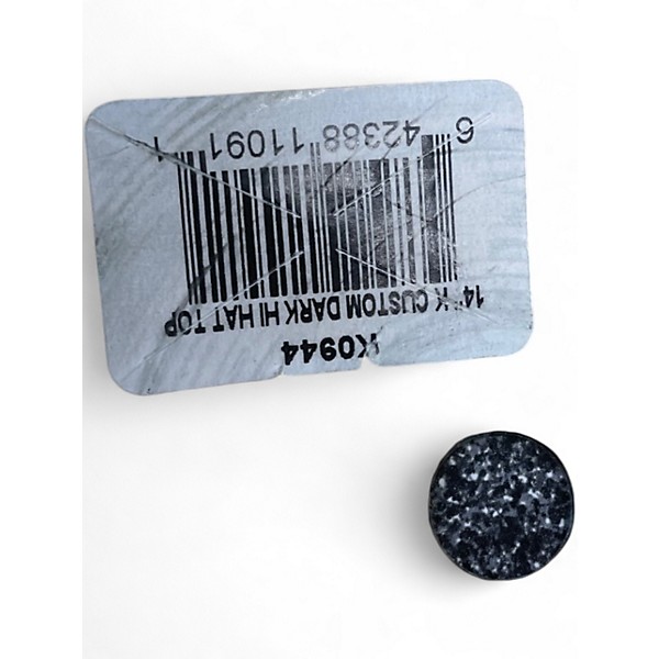 Used Zildjian 14in K Custom Dark Hi Hat Pair Cymbal