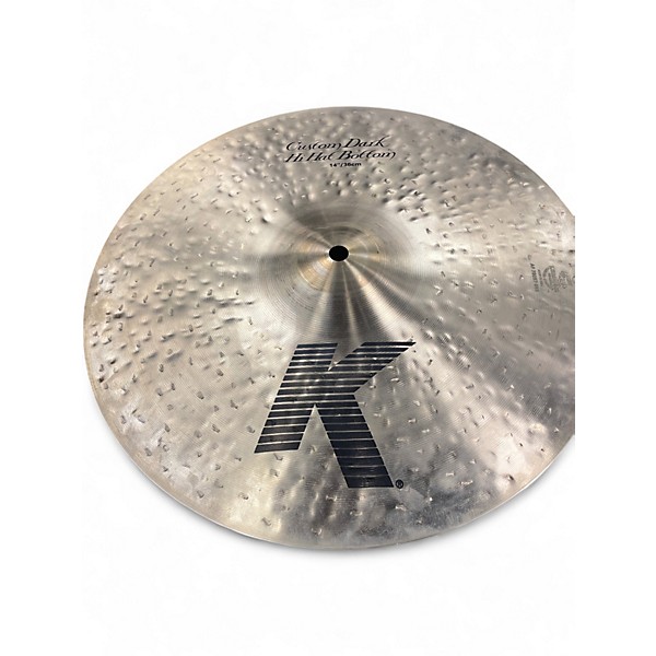 Used Zildjian 14in K Custom Dark Hi Hat Pair Cymbal