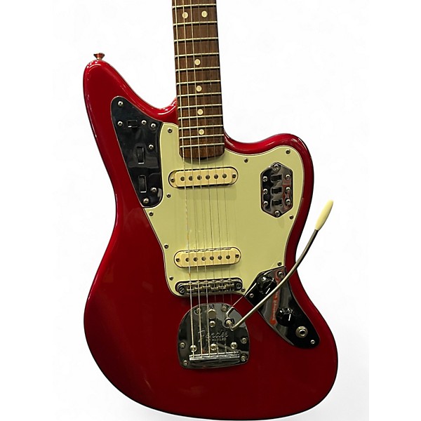 Used Fender Classic Player Jaguar Special Candy Apple Red Solid Body Electric Guitar