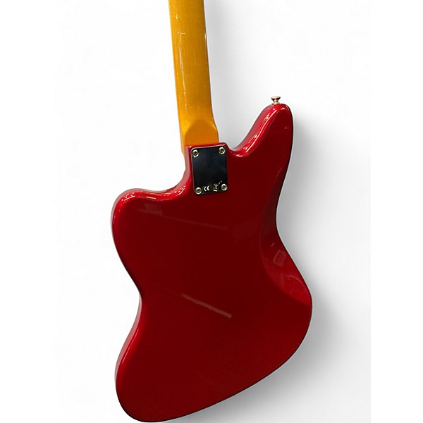 Used Fender Classic Player Jaguar Special Candy Apple Red Solid Body Electric Guitar