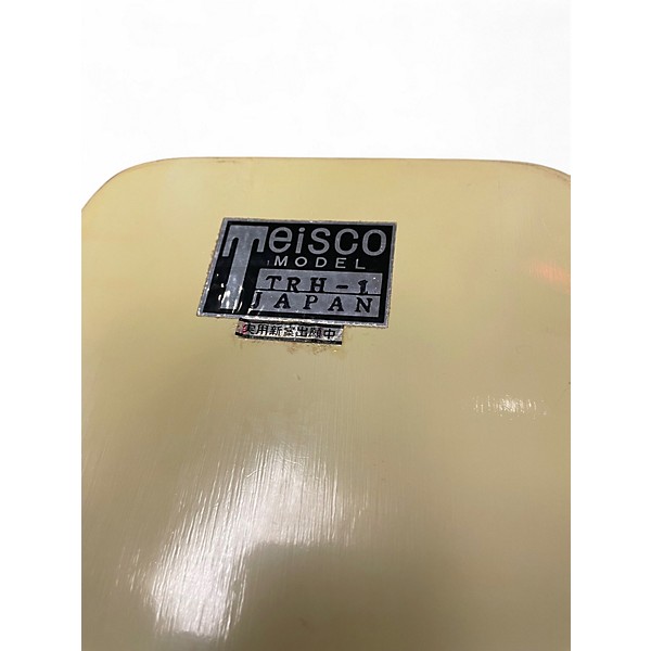 Vintage 1960s Teisco TRH-1 LAP STEEL Antique White Lap Steel