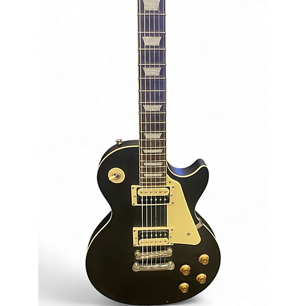 Used Epiphone Les Paul Traditional Pro IV Worn Black Solid Body Electric Guitar