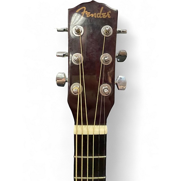 Used Fender FA100 Natural Acoustic Guitar