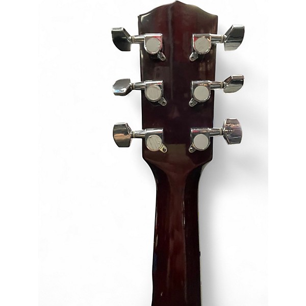 Used Fender FA100 Natural Acoustic Guitar