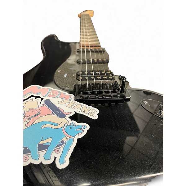 Used Squier Bullet Stratocaster Black Solid Body Electric Guitar