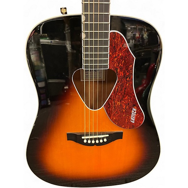 Used Gtetsch G5024E 2 Color Sunburst Acoustic Electric Guitar