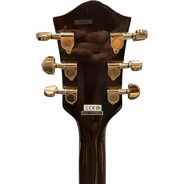 Used Gtetsch G5024E 2 Color Sunburst Acoustic Electric Guitar