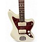 Used Fender AVRI 65 Jazzmastrr Olympic White Solid Body Electric Guitar
