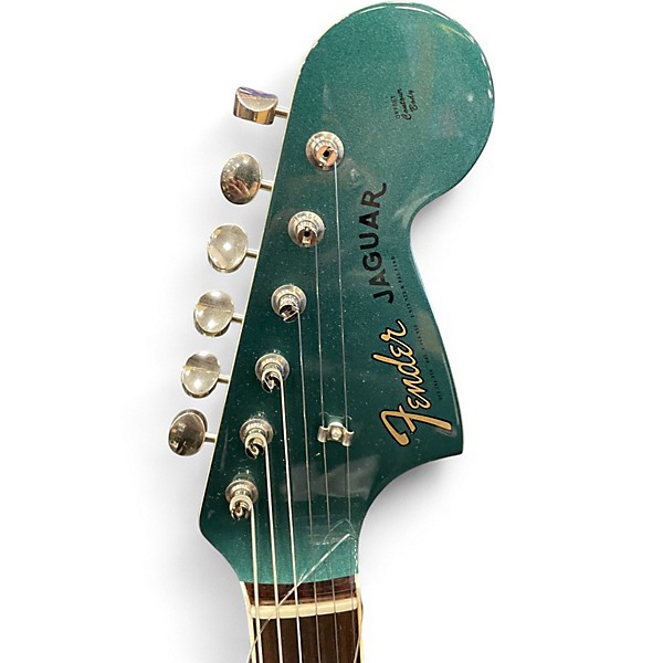 Used Fender MIJ Traditional II Kinko Jazzmaster Sherwood Green Solid Body Electric Guitar