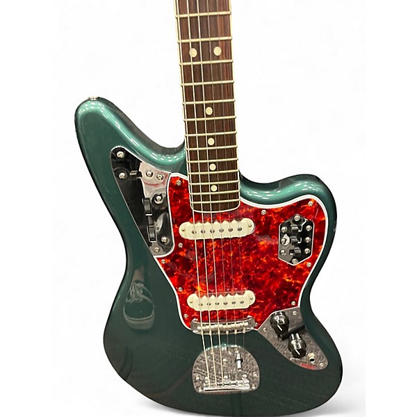 Used Fender MIJ Traditional II Kinko Jazzmaster Sherwood Green Solid Body Electric Guitar