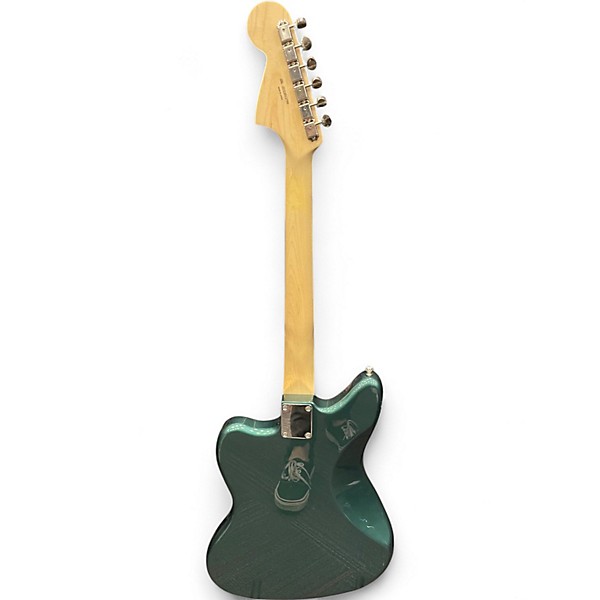 Used Fender MIJ Traditional II Kinko Jazzmaster Sherwood Green Solid Body Electric Guitar