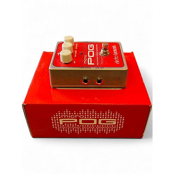 Used Electro-Harmonix Micro Pog Polyphonic Octave Generator Effect Pedal