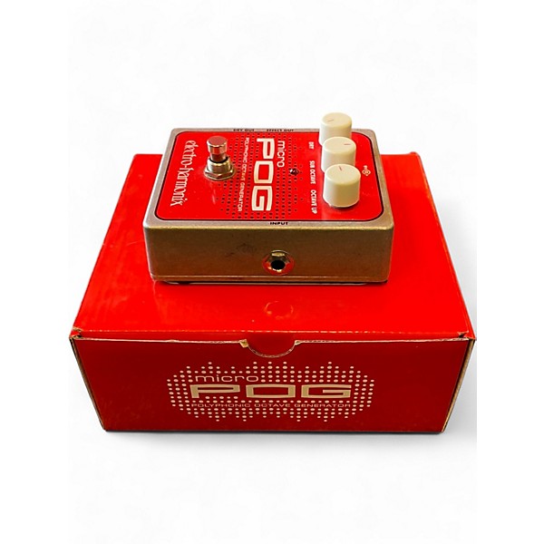 Used Electro-Harmonix Micro Pog Polyphonic Octave Generator Effect Pedal