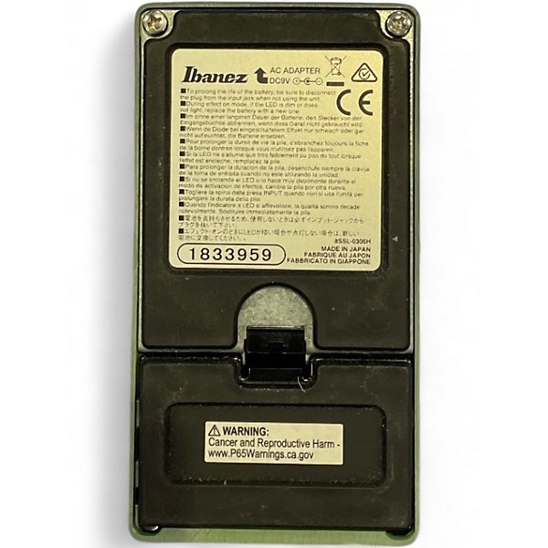 Used Ibanez TS9 Analogman mod Effect Pedal