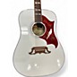 Used Epiphone Dove Ivory White Acoustic Guitar