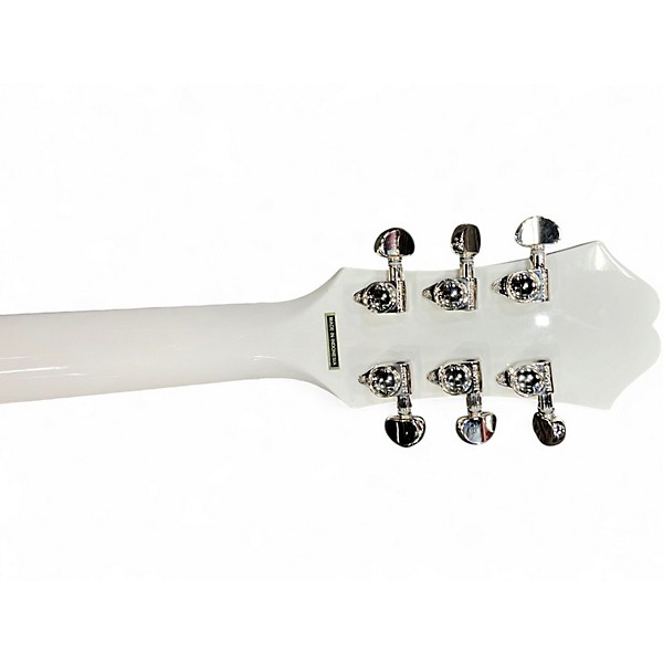 Used Epiphone Dove Ivory White Acoustic Guitar