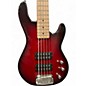 Used G&L Tribute L2500 5 String Red Burst Electric Bass Guitar