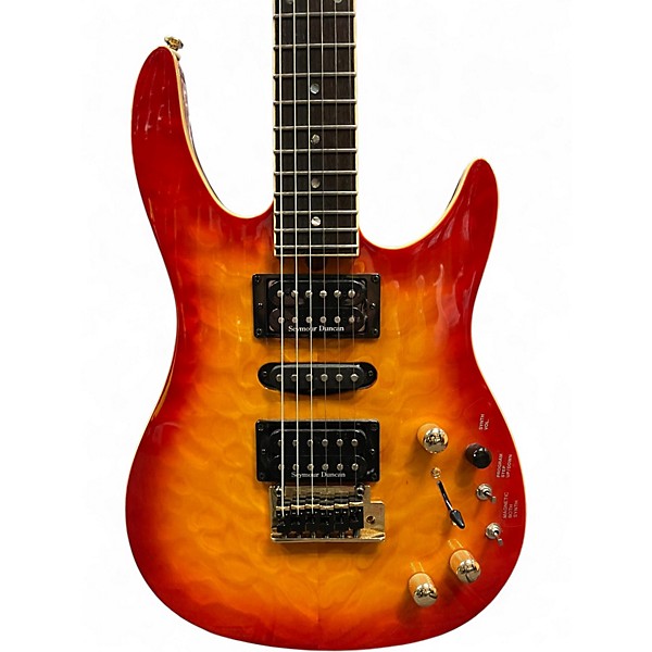 Used Brian Moore Guitars I2000 QUILTED SUNBURST Solid Body Electric Guitar