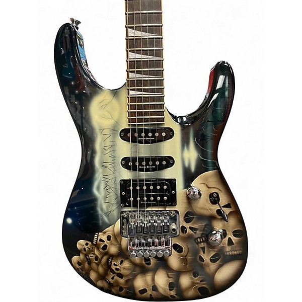 Used Jackson DK2 Dinky PILE OF SKULLS Solid Body Electric Guitar