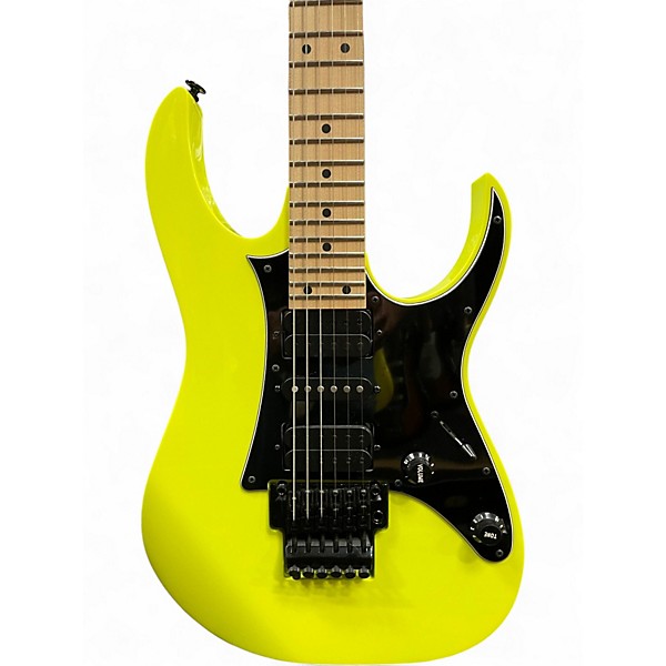 Used Ibanez RG550 DESERT YELLOW Solid Body Electric Guitar