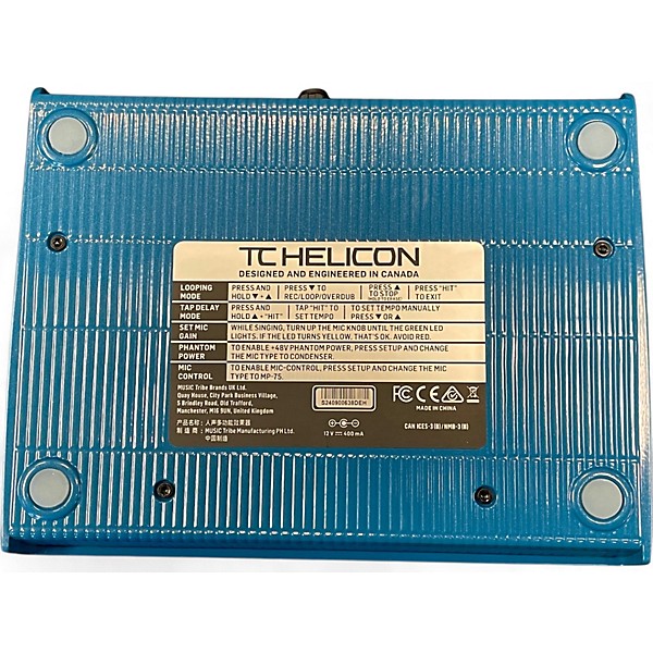 Used TC Helicon VoiceLive Play Vocal Processor