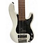 Used Schecter Guitar Research P-5 Antique Ivory Electric Bass Guitar