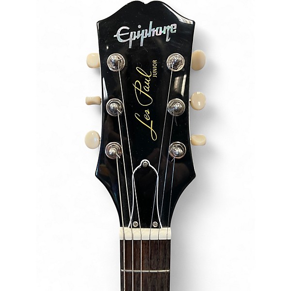 Used 2023 Epiphone BILLIE JOE ARMSTRONG LES PAUL JUNIOR Alpine White Solid Body Electric Guitar