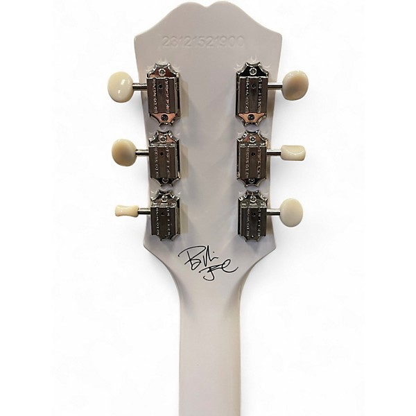 Used 2023 Epiphone BILLIE JOE ARMSTRONG LES PAUL JUNIOR Alpine White Solid Body Electric Guitar