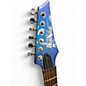 Used Ibanez GRG121SP Blue Metal Chameleon Solid Body Electric Guitar