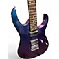 Used Ibanez GRG121SP Blue Metal Chameleon Solid Body Electric Guitar