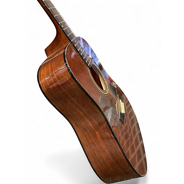 Used Regal DR5-SBR Natural Acoustic Guitar