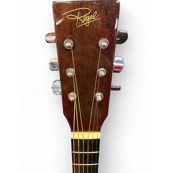 Used Regal DR5-SBR Natural Acoustic Guitar