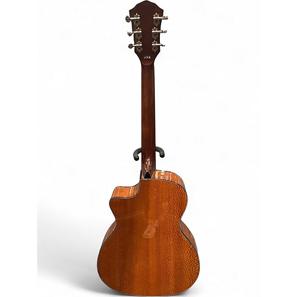 Used Fender Fa345ce auditorium Sunrise Tea Burst Acoustic Electric Guitar