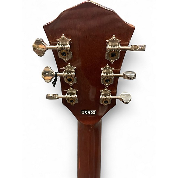 Used Fender Fa345ce auditorium Sunrise Tea Burst Acoustic Electric Guitar