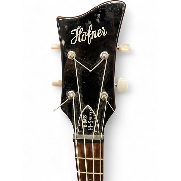 Used Hofner Ignition Series Short-Scale 2 Color Sunburst Electric Bass Guitar