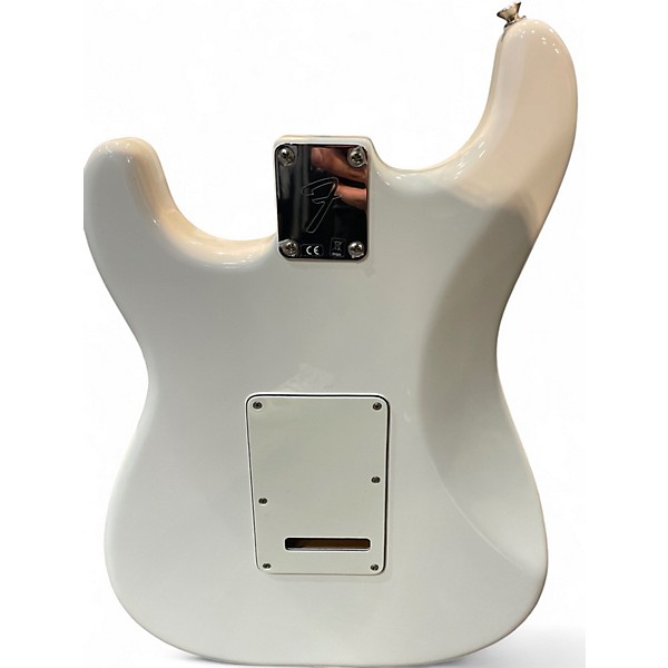 Used Fender Player Stratocaster Olympic White Solid Body Electric Guitar
