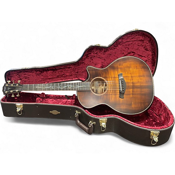 Used Taylor K24CE BUILDERS EDITION KONA BURST Acoustic Electric Guitar
