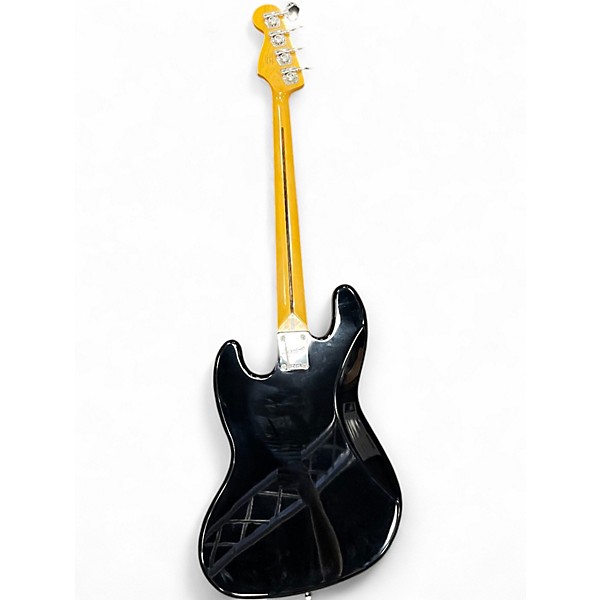 Used Squier Classic Vibe 70s Jazz Bass Black Electric Bass Guitar