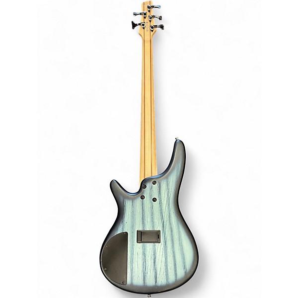 Used Ibanez SR305 5 String Blue Grain Burst Electric Bass Guitar