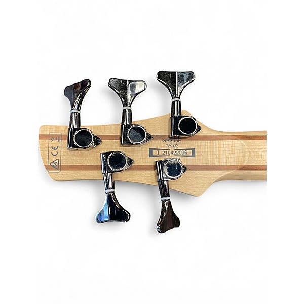 Used Ibanez SR305 5 String Blue Grain Burst Electric Bass Guitar