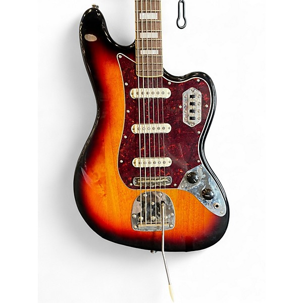 Used Squier Classic Vibe Bass VI 3 Color Sunburst Electric Bass Guitar