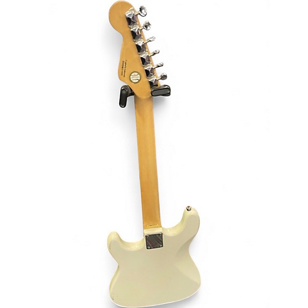 Used Squier Bullet Stratocaster White Solid Body Electric Guitar