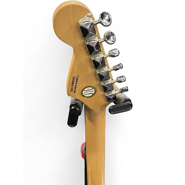 Used Squier Bullet Stratocaster White Solid Body Electric Guitar