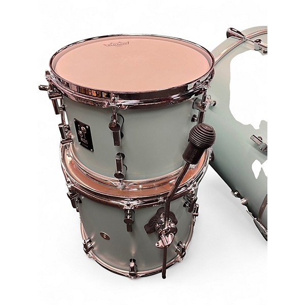 Used SONOR 3 Piece SQ1 CRUISER BLUE Drum Kit