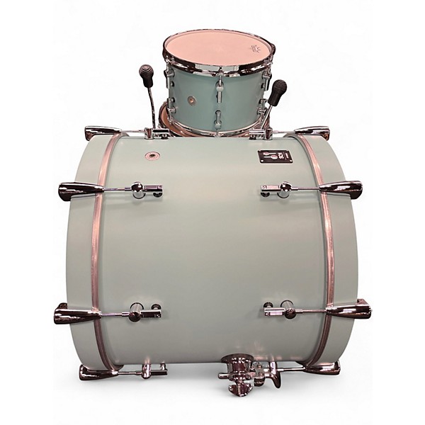 Used SONOR 3 Piece SQ1 CRUISER BLUE Drum Kit