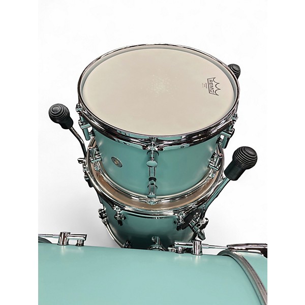 Used SONOR 3 Piece SQ1 CRUISER BLUE Drum Kit