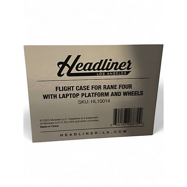 Used Headliner Los Angeles Flight case