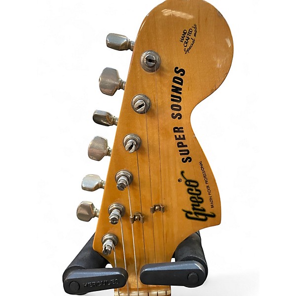 Vintage 1977 Greco S Style Black Solid Body Electric Guitar