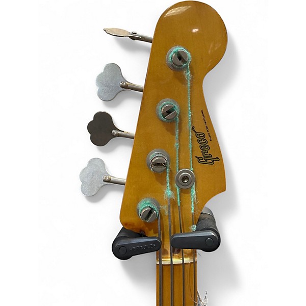 Vintage 1980 Greco P Style 2 Tone Sunburst Electric Bass Guitar